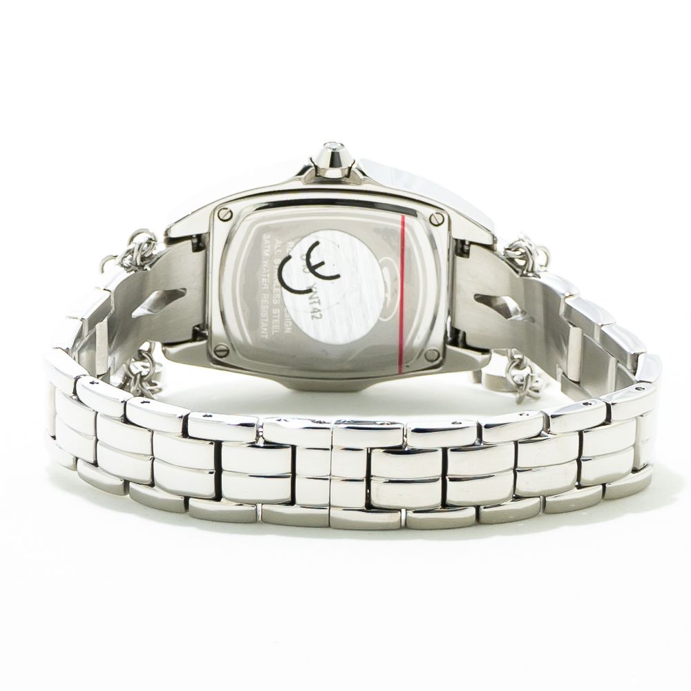 Orologio Chronotech in acciaio argentato