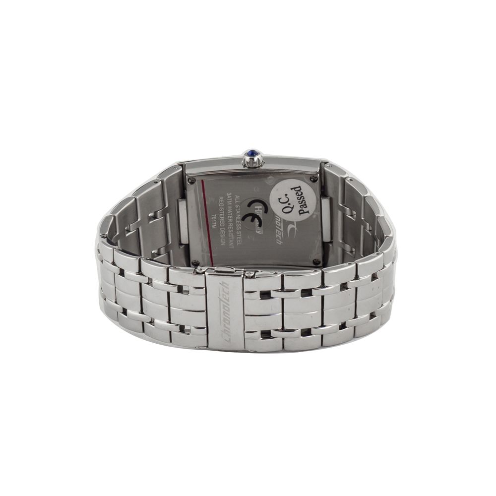 Orologio Chronotech in acciaio argentato