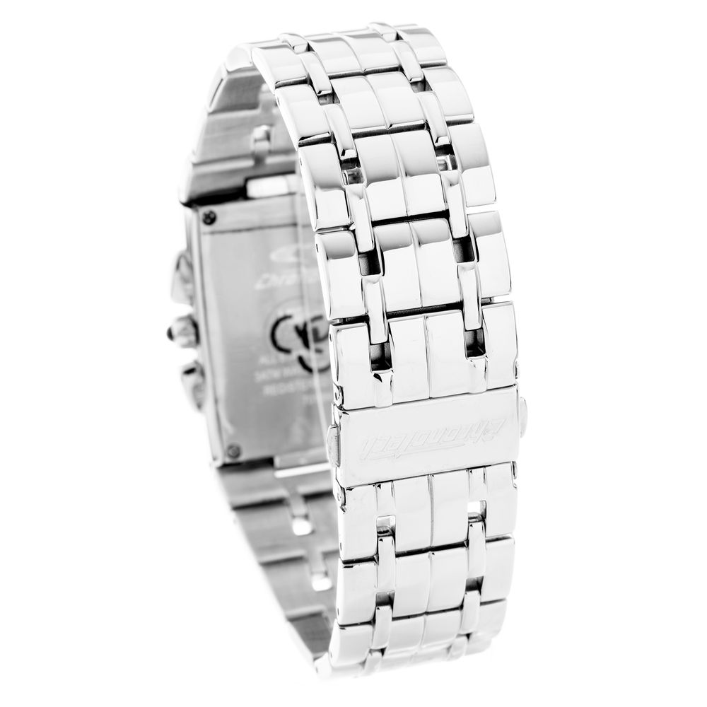 Orologio Chronotech in acciaio argentato