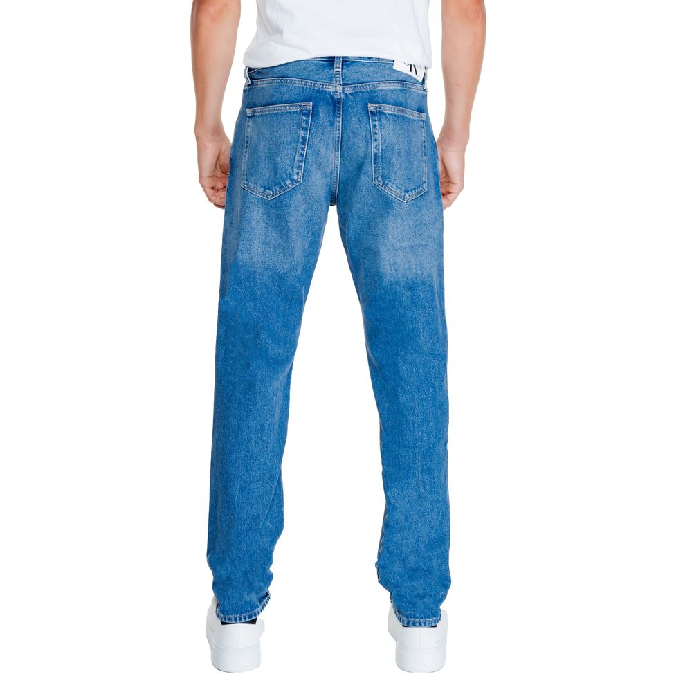 Calvin Klein Jeans Azzurro BETTER Cotton INITIATIVE Jeans e Pantaloni
