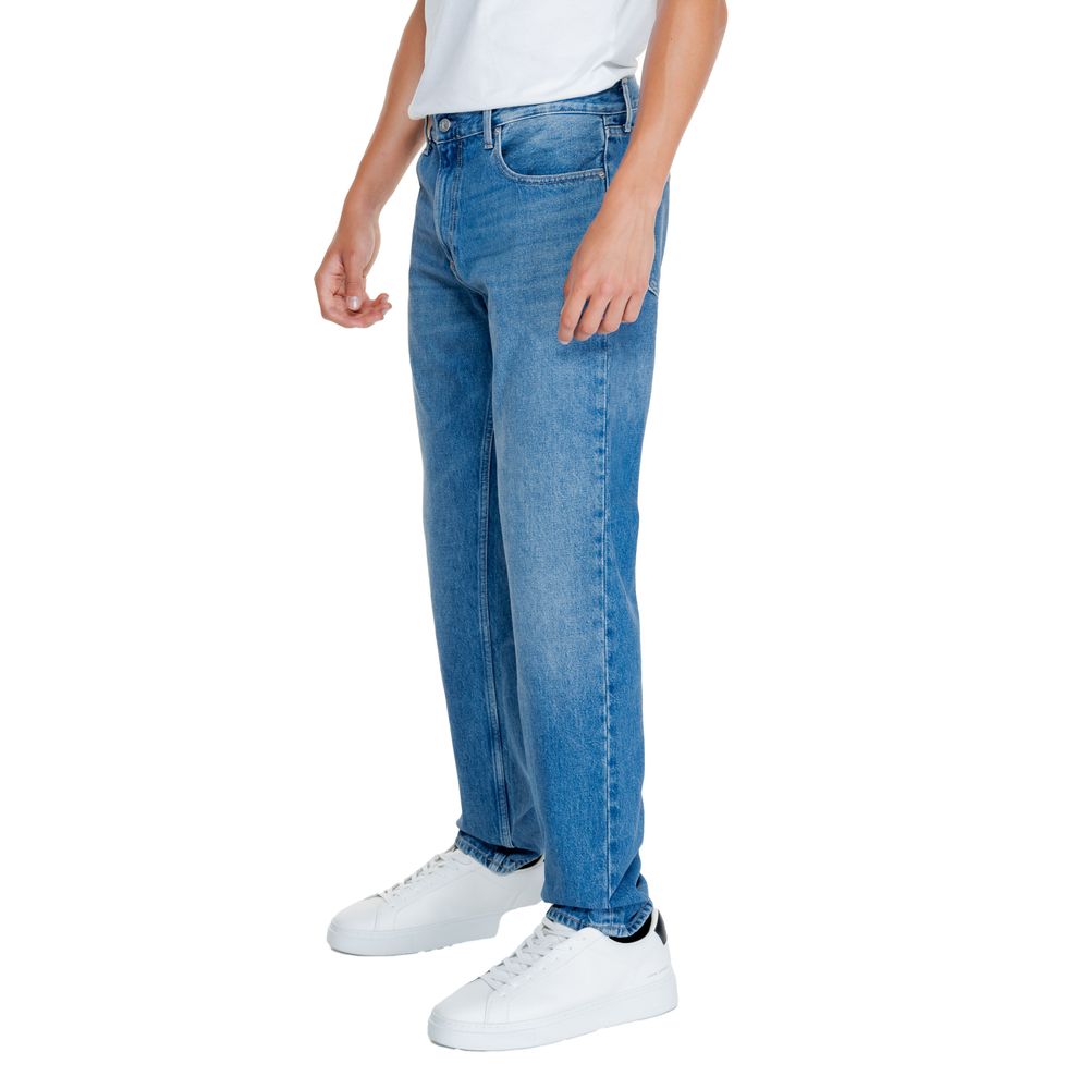 Calvin Klein Jeans Azzurro BETTER Cotton INITIATIVE Jeans e Pantaloni