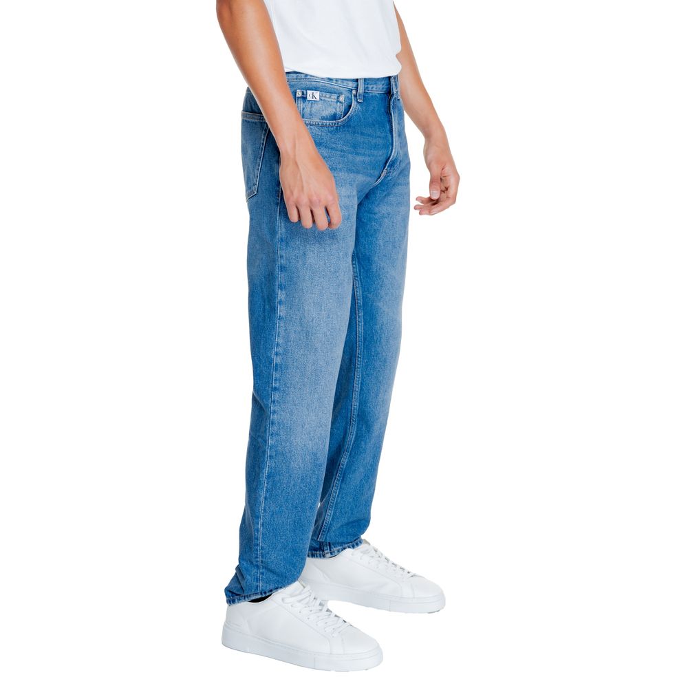 Calvin Klein Jeans Azzurro BETTER Cotton INITIATIVE Jeans e Pantaloni