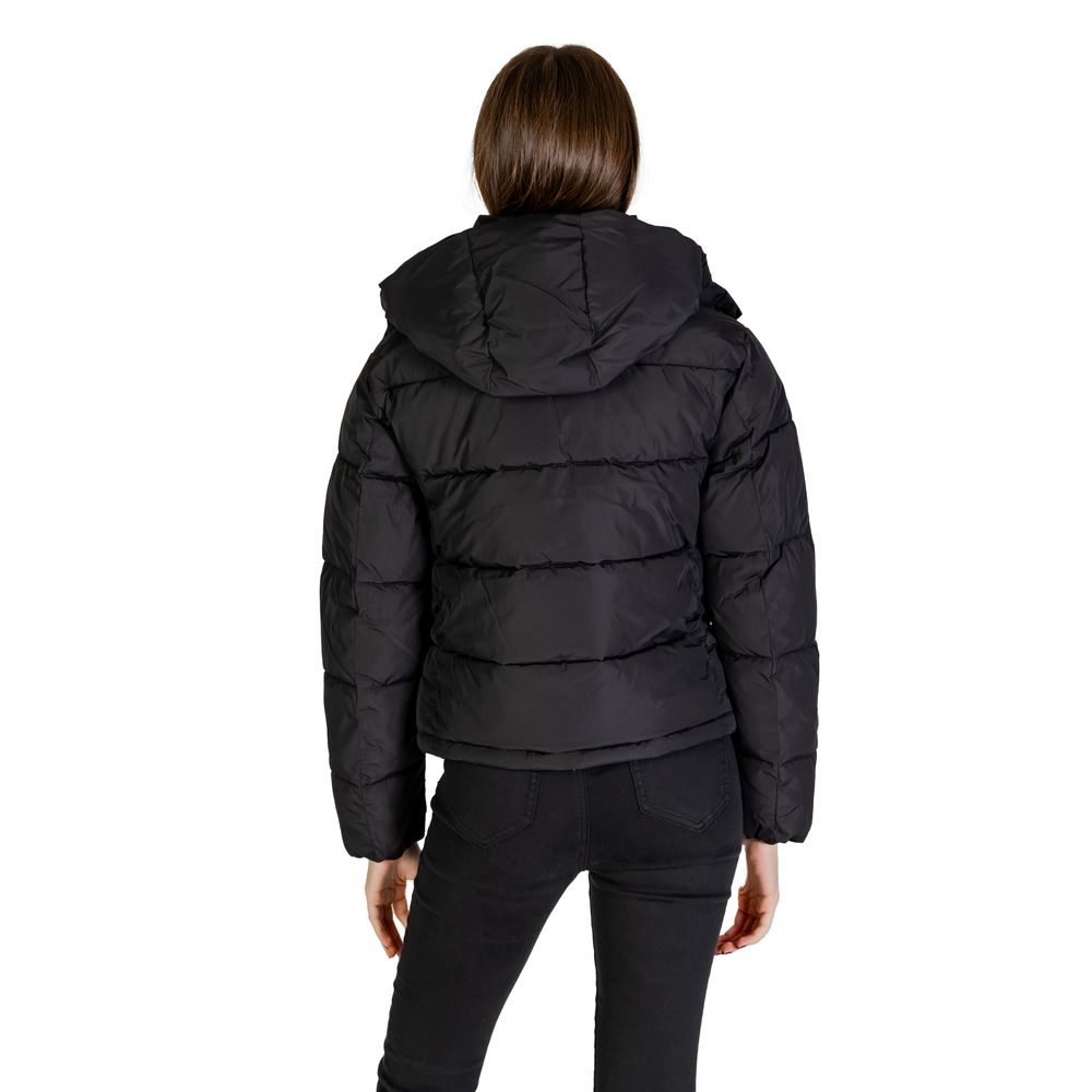 Calvin Klein Jeans Nero Poliestere Poliestere Giacche e Cappotti