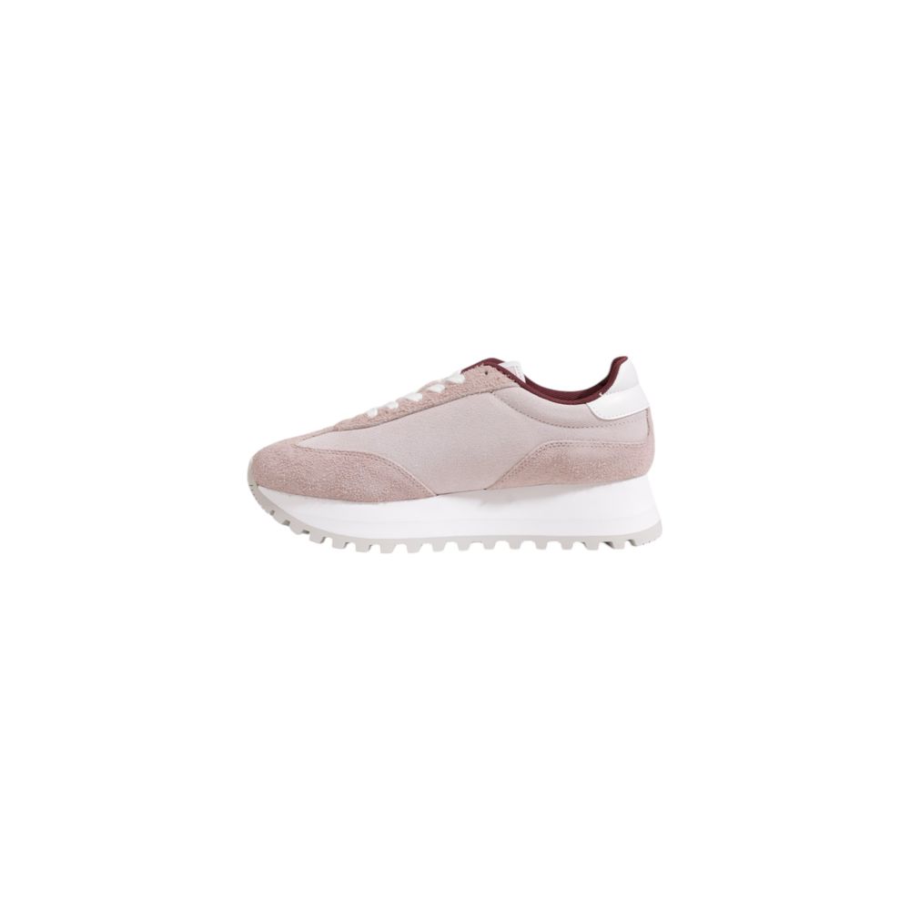 Sneaker in pelle viola Calvin Klein