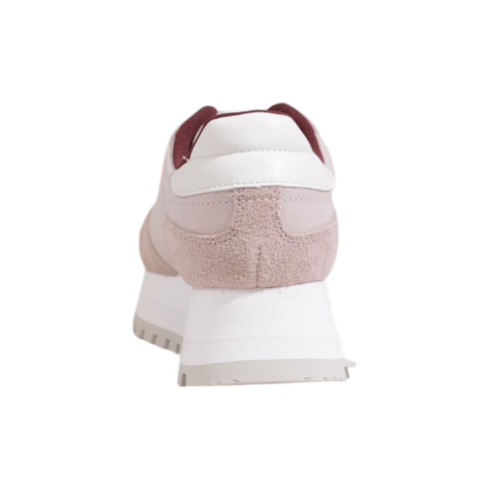 Sneaker in pelle viola Calvin Klein