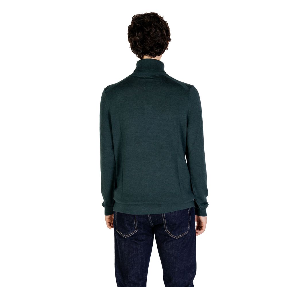 Maglione in lana verde Calvin Klein