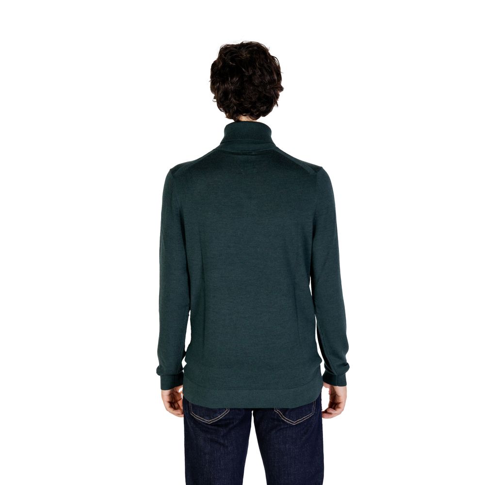 Maglione in lana verde Calvin Klein