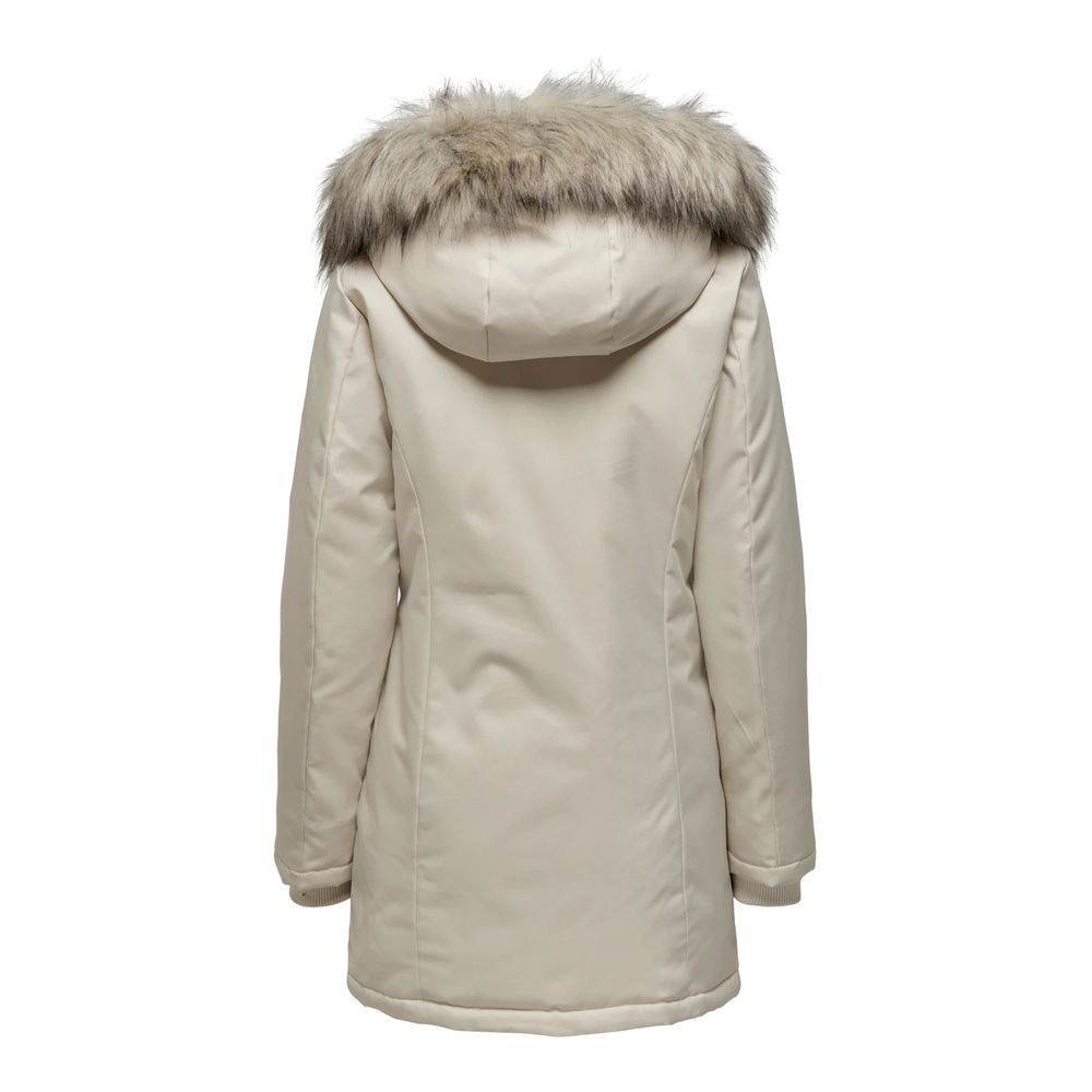 Solo giacche e cappotti in poliestere beige