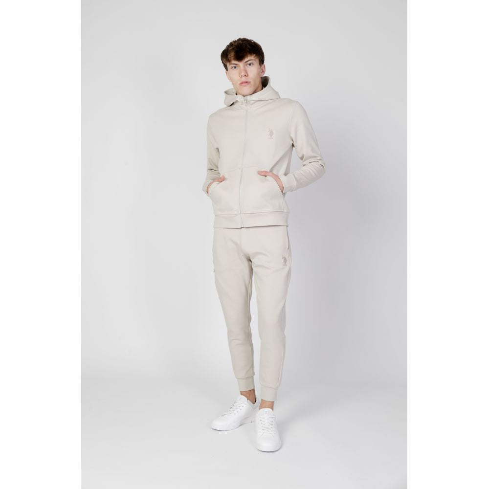 U.S. POLO ASSN. Beige Cotton Sweater