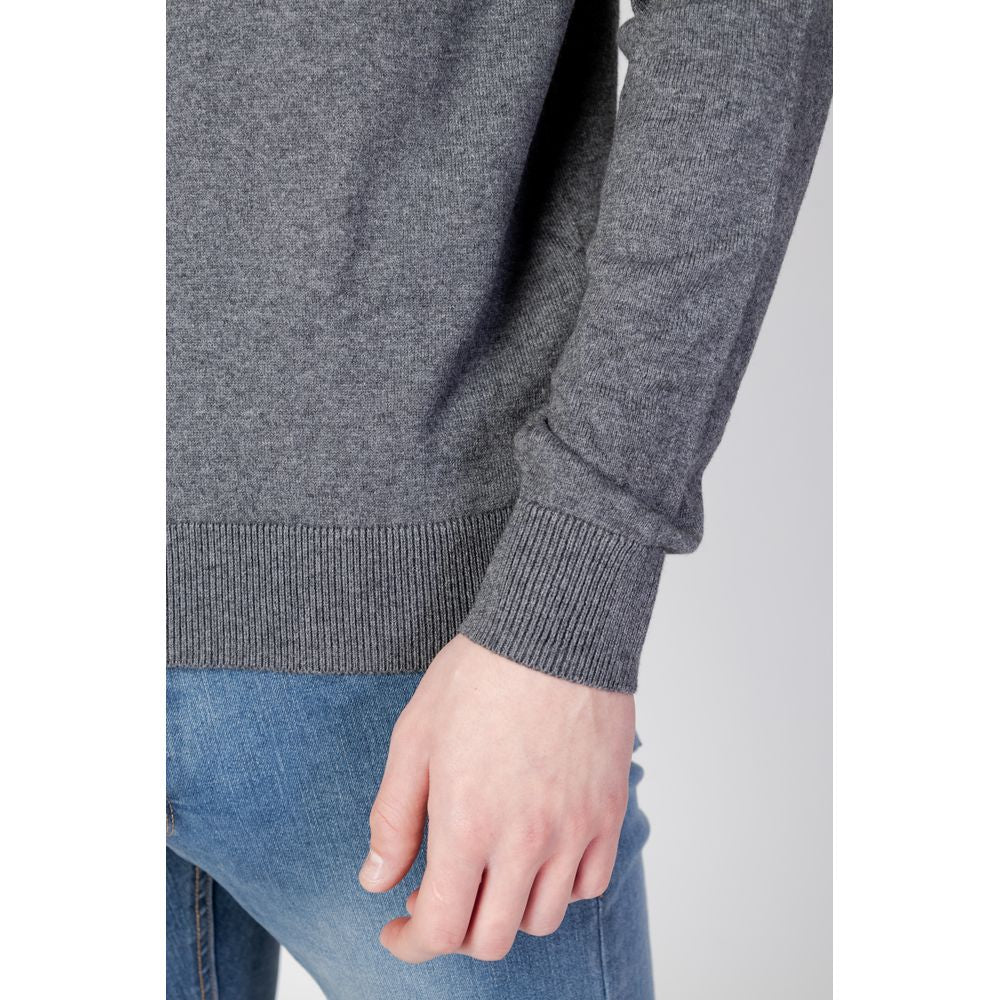 US POLO ASSN. Maglietta grigia in cotone