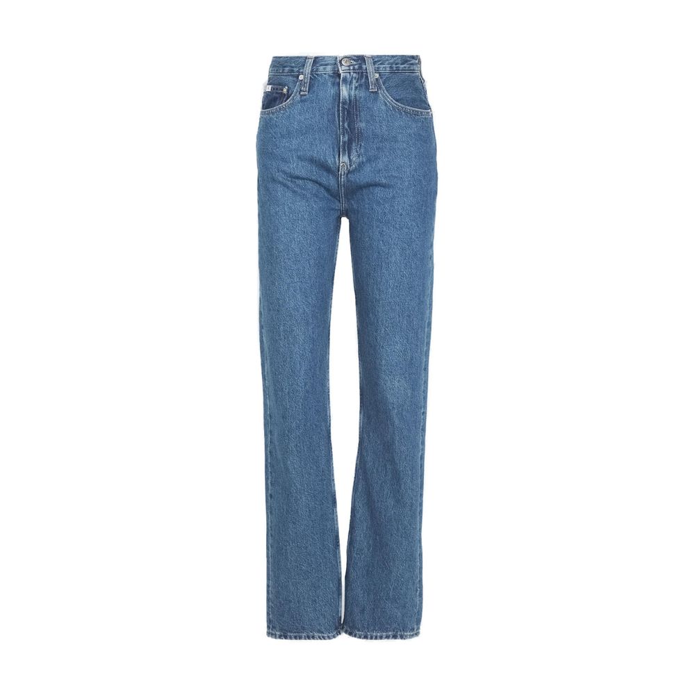 Calvin Klein Jeans Jeans e pantaloni in cotone azzurro chiaro