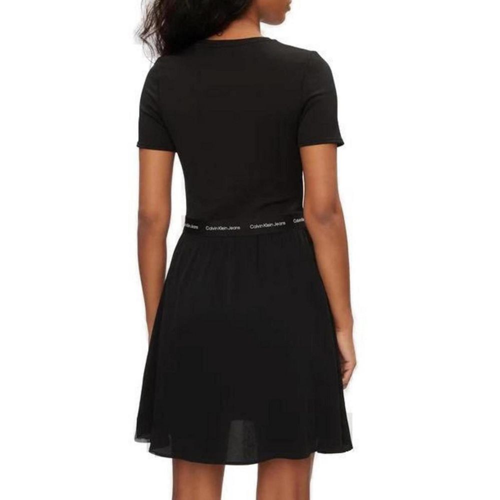 Calvin Klein Jeans Abito in viscosa nero