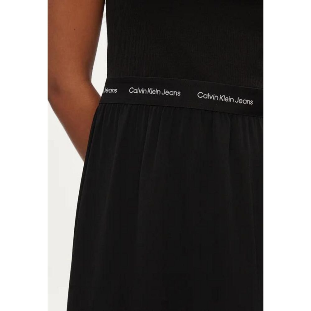 Calvin Klein Jeans Abito in viscosa nero