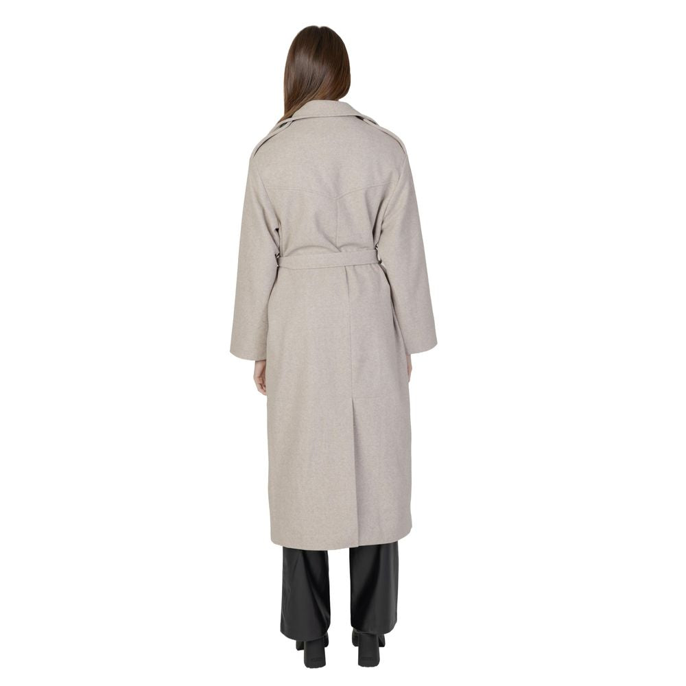 Solo giacche e cappotti in poliestere beige