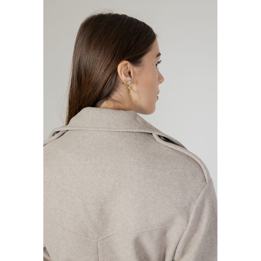 Solo giacche e cappotti in poliestere beige