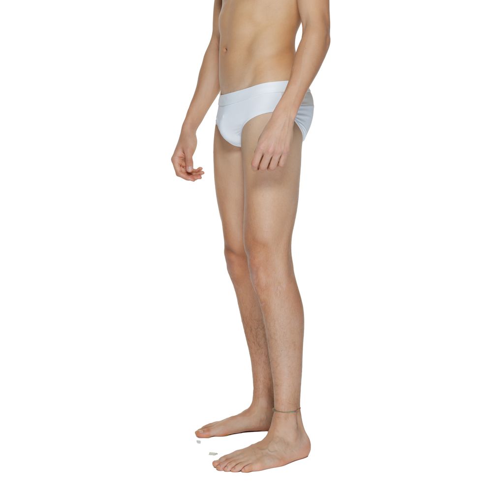 Calvin Klein Costume da bagno bianco in poliammide