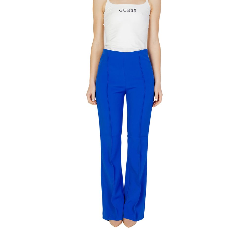Solo jeans e pantaloni in poliestere riciclato blu