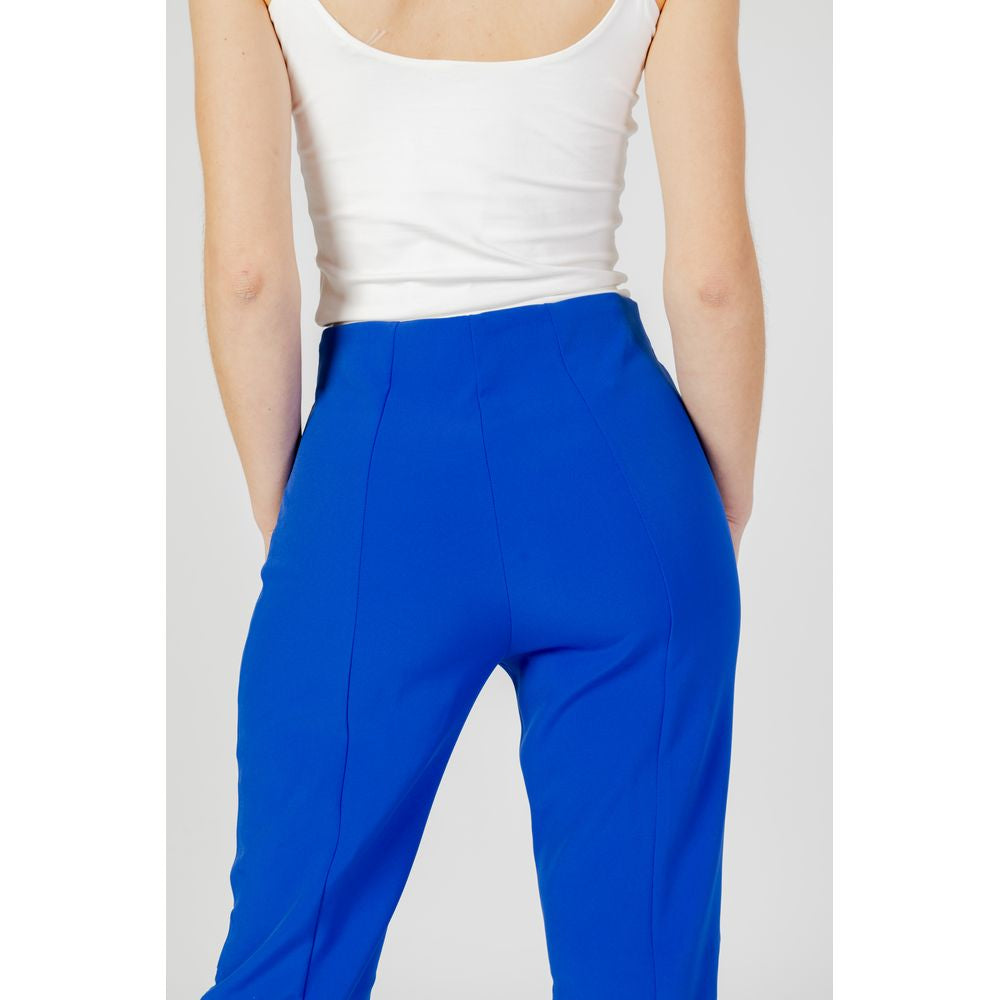 Solo jeans e pantaloni in poliestere riciclato blu