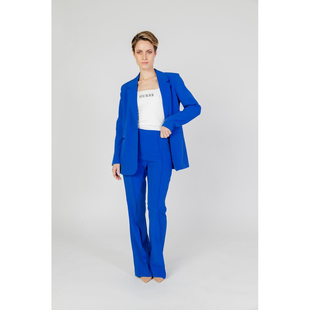 Solo jeans e pantaloni in poliestere riciclato blu