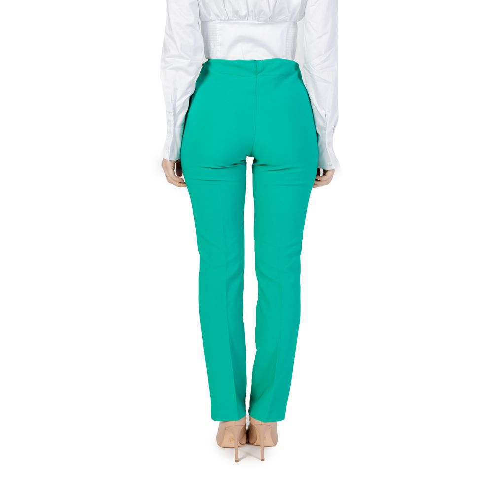 Jeans e pantaloni in poliestere verde Sandro Ferrone