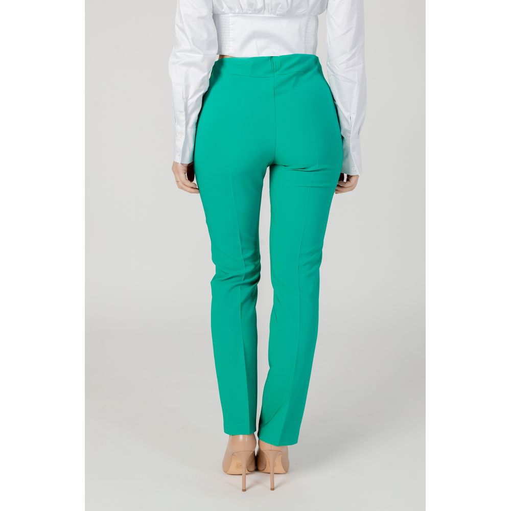 Jeans e pantaloni in poliestere verde Sandro Ferrone