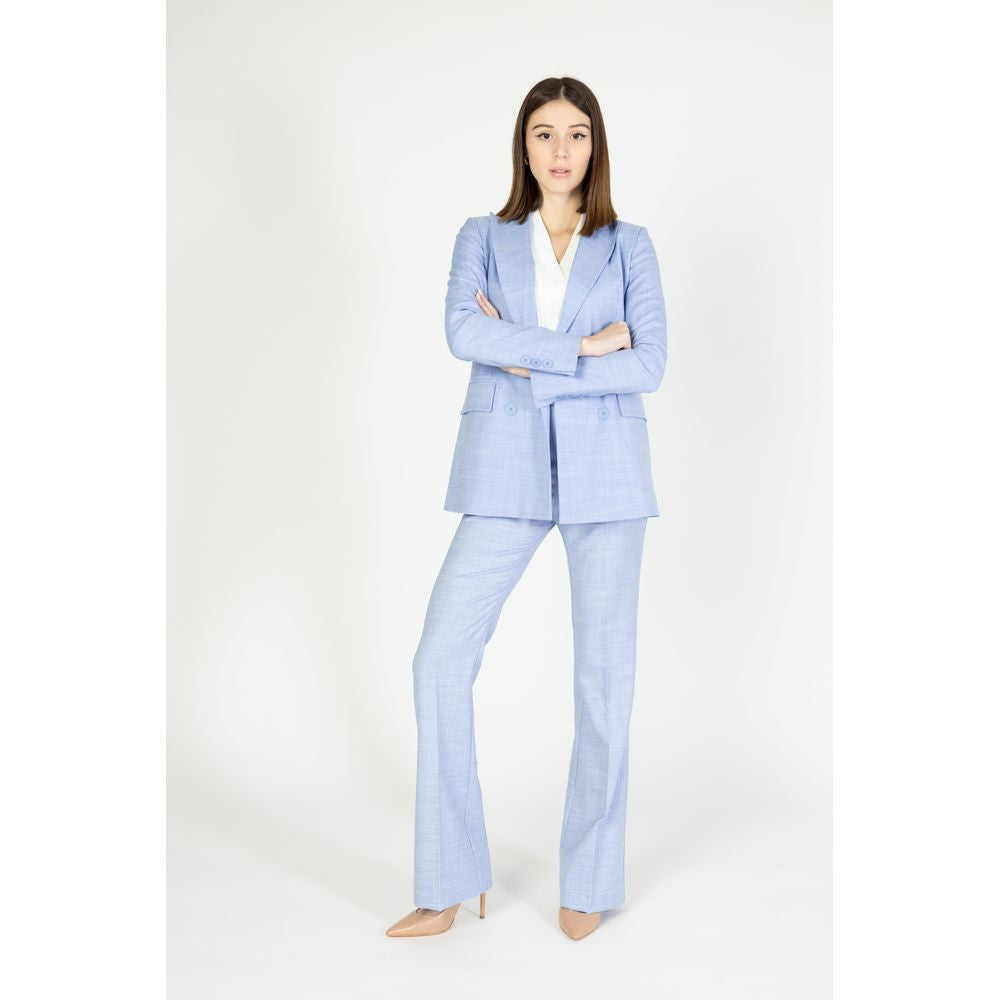 Jeans e pantaloni in viscosa blu Sandro Ferrone