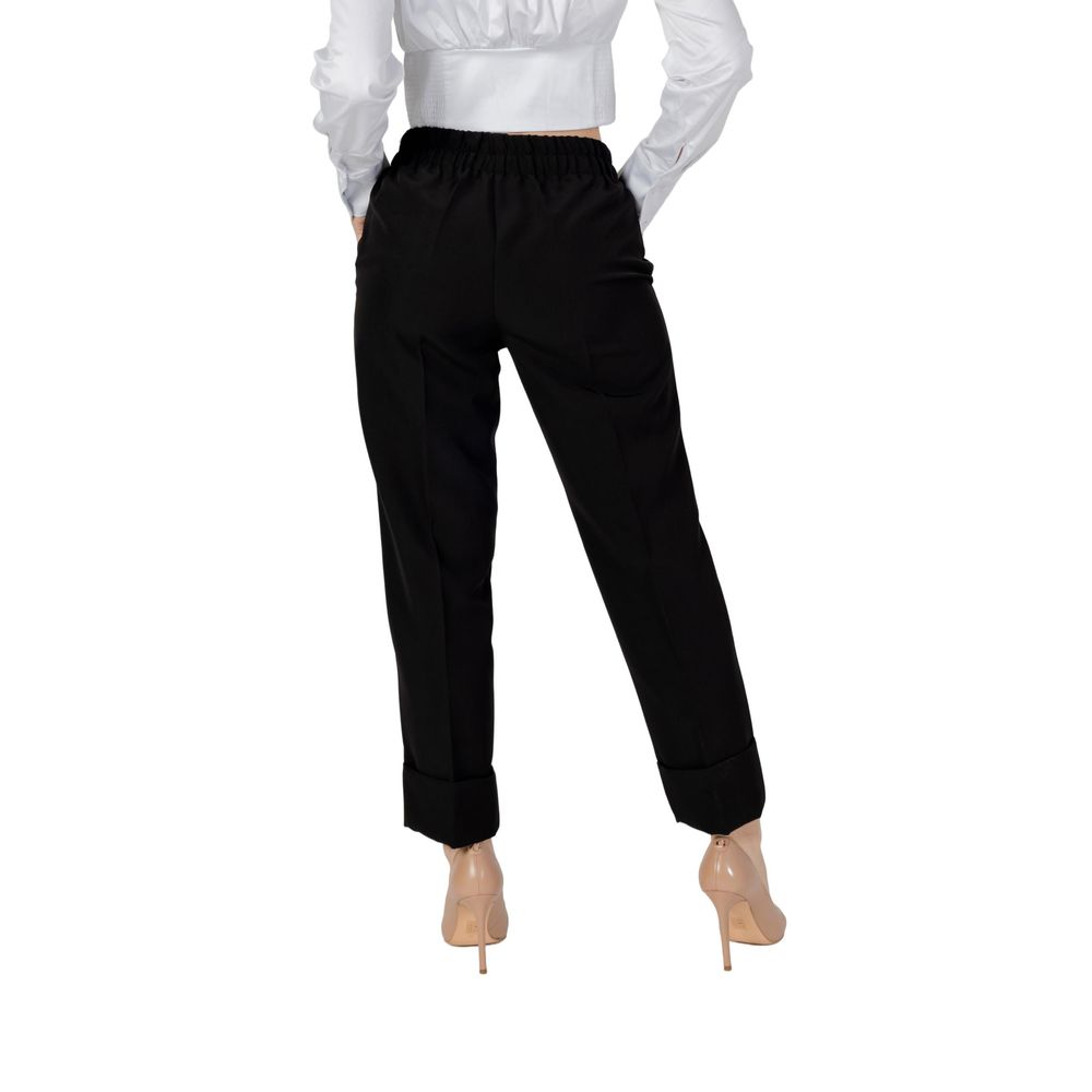 Jeans e pantaloni in poliestere nero Sandro Ferrone