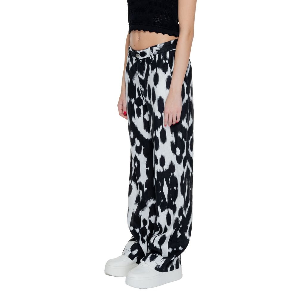 Jeans e pantaloni in lino nero Street One