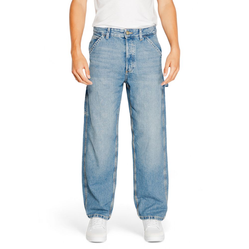 Jeans e pantaloni in cotone blu Jack Jones