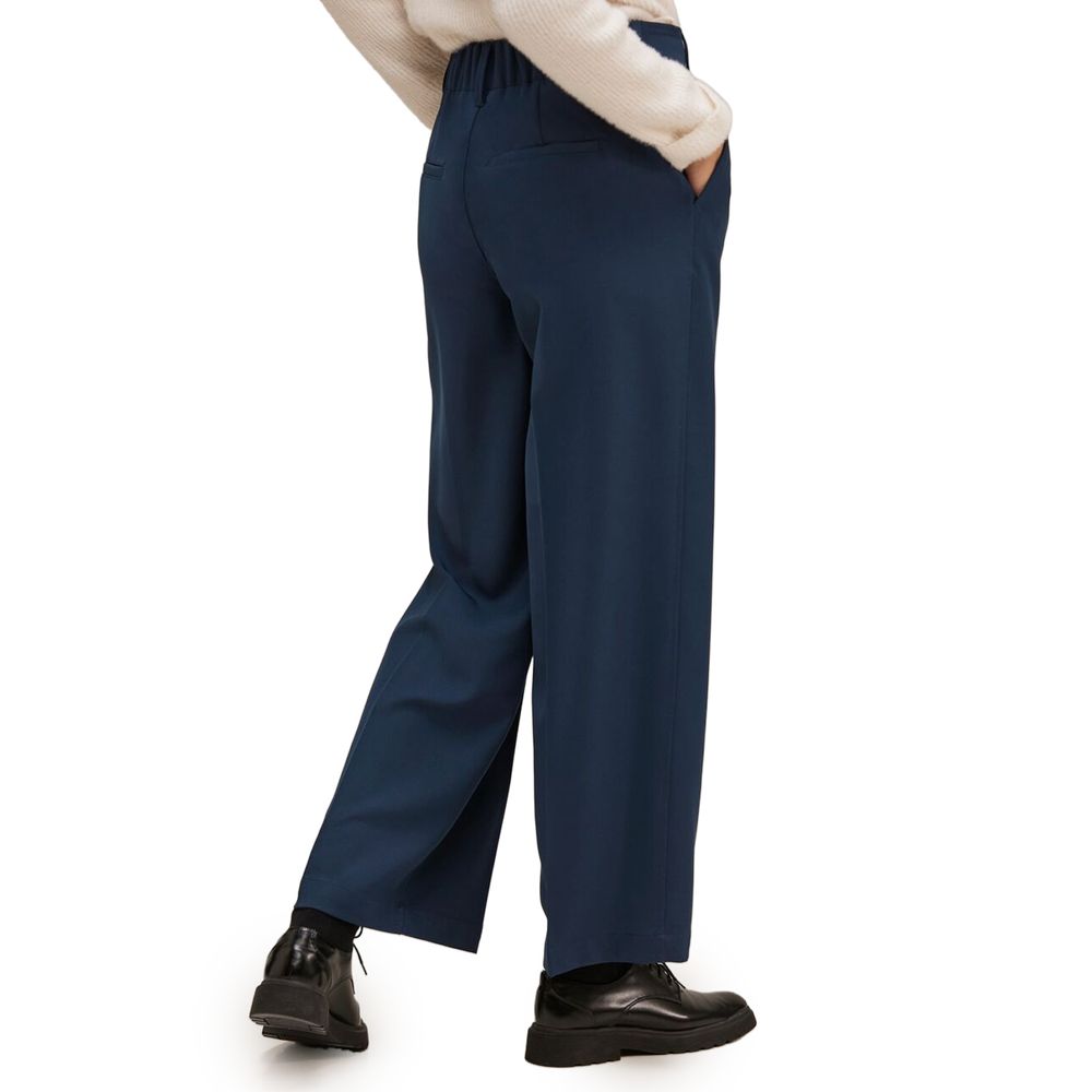 Jeans e pantaloni in poliestere blu Street One