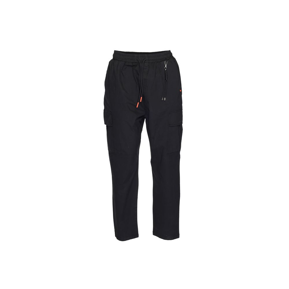 Gianni Lupo Jeans e Pantaloni in Cotone Nero