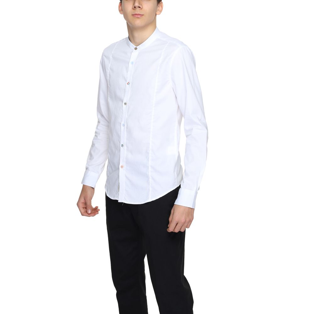 Camicia Gianni Lupo Cotone Bianco