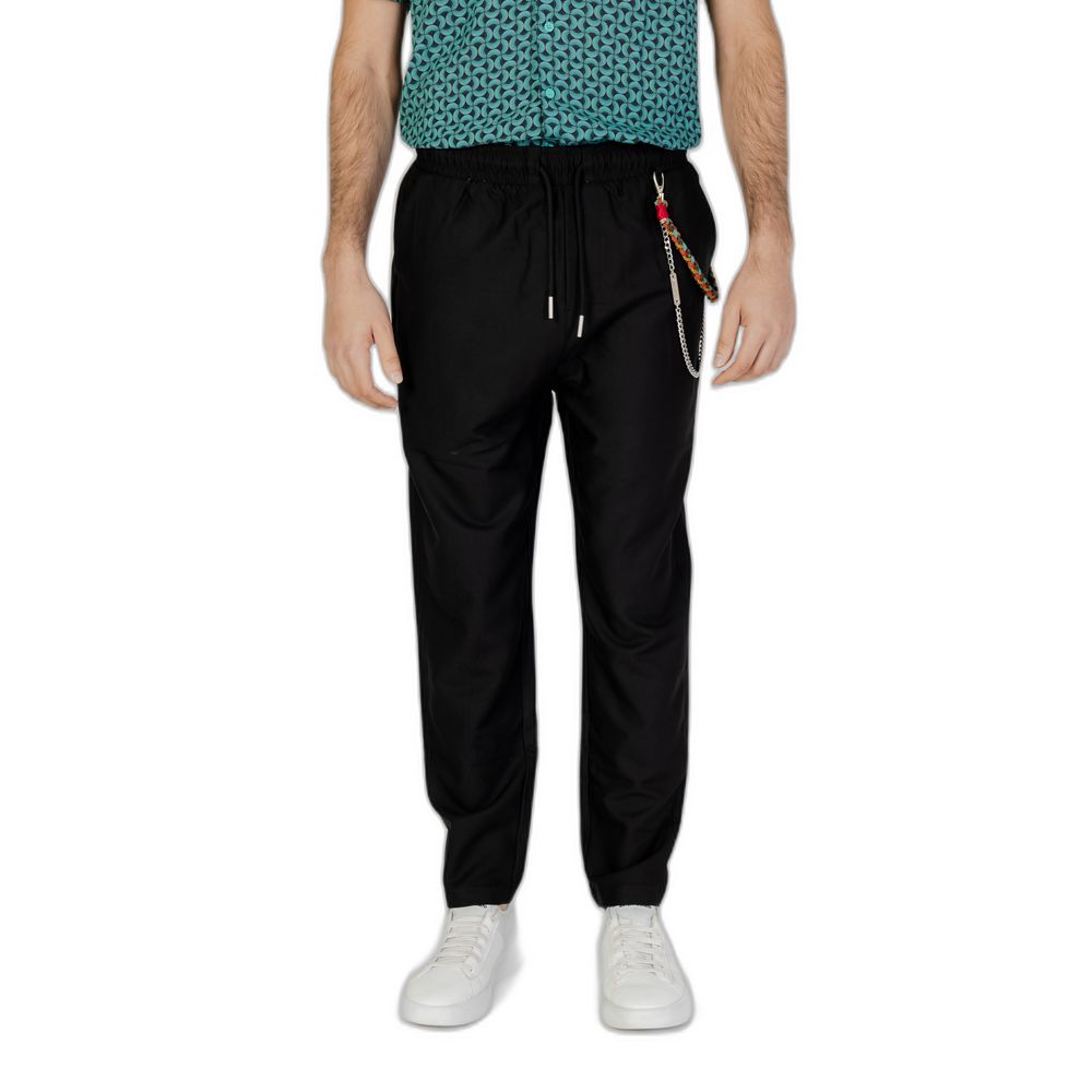 Gianni Lupo Jeans e Pantaloni Poliestere Neri