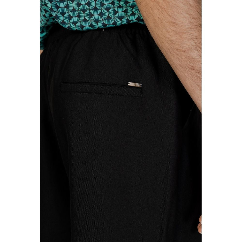 Gianni Lupo Jeans e Pantaloni Poliestere Neri