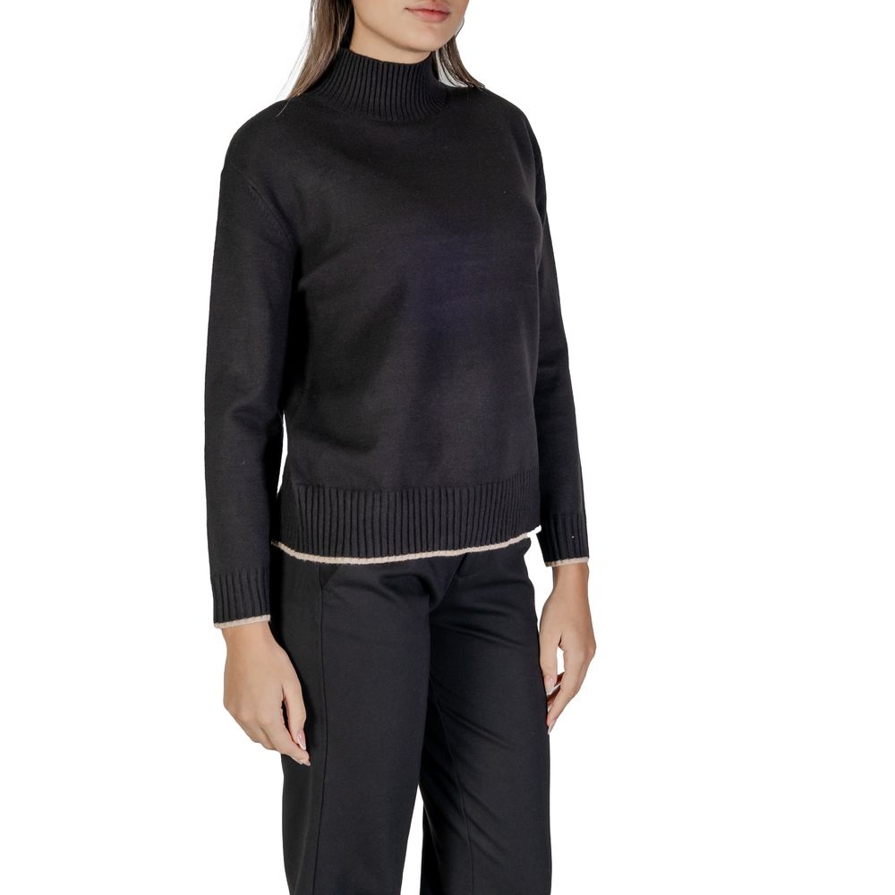 Maglione Street One in poliestere nero