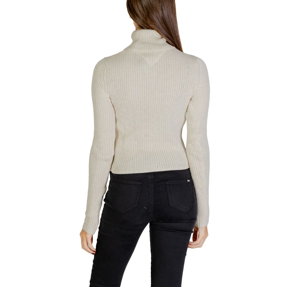 Maglione in poliestere beige Tommy Hilfiger Jeans