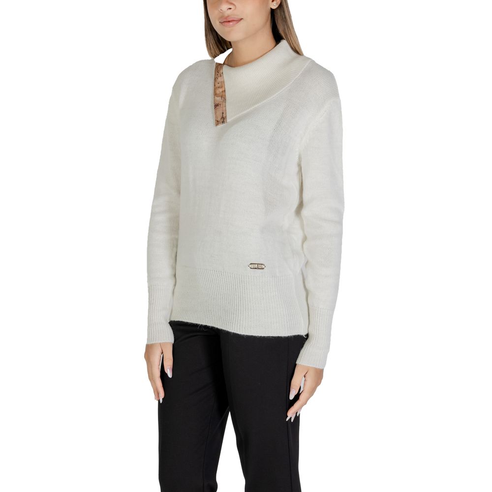 Maglia Alviero Martini Prima Classe in Viscosa Bianca