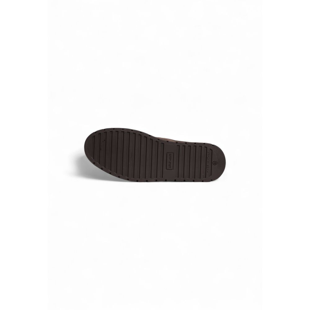 Stivaletto in pelle scamosciata grigia Antony Morato