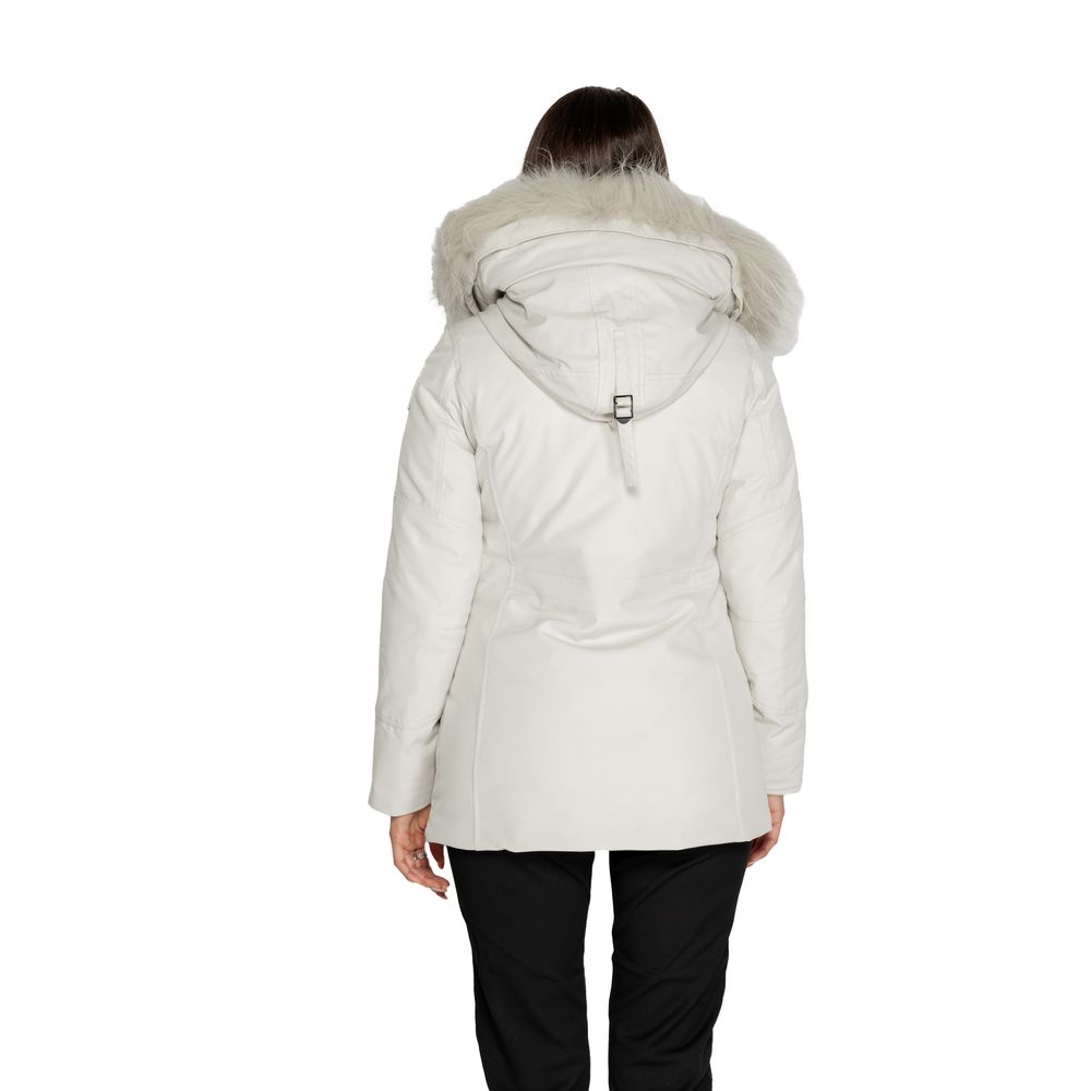 Blauer Giacche e cappotti in poliestere bianco