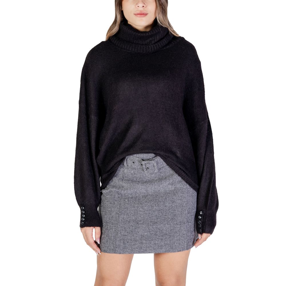 Maglione acrilico nero ICHI