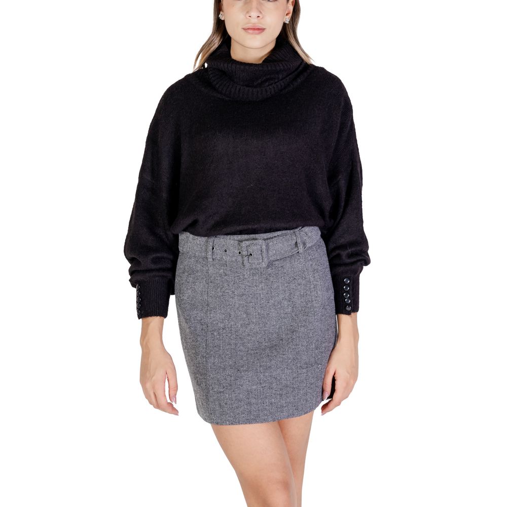 Maglione acrilico nero ICHI