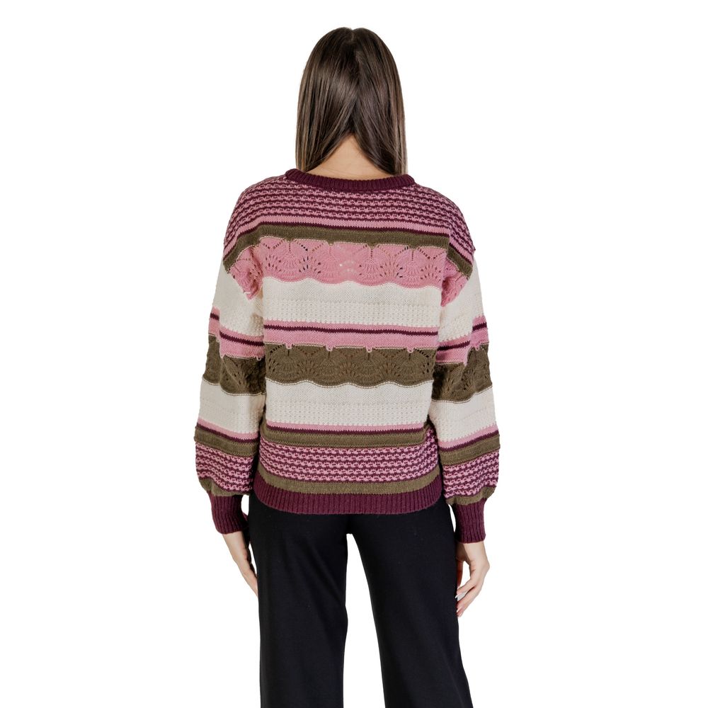 Maglione in poliestere multicolore ICHI