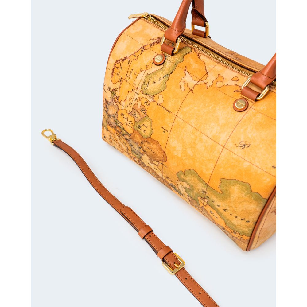 Borsa a mano in pelle Beige Alviero Martini Prima Classe