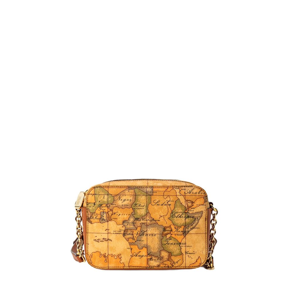 Borsa a mano Alviero Martini Prima Classe in cotone beige