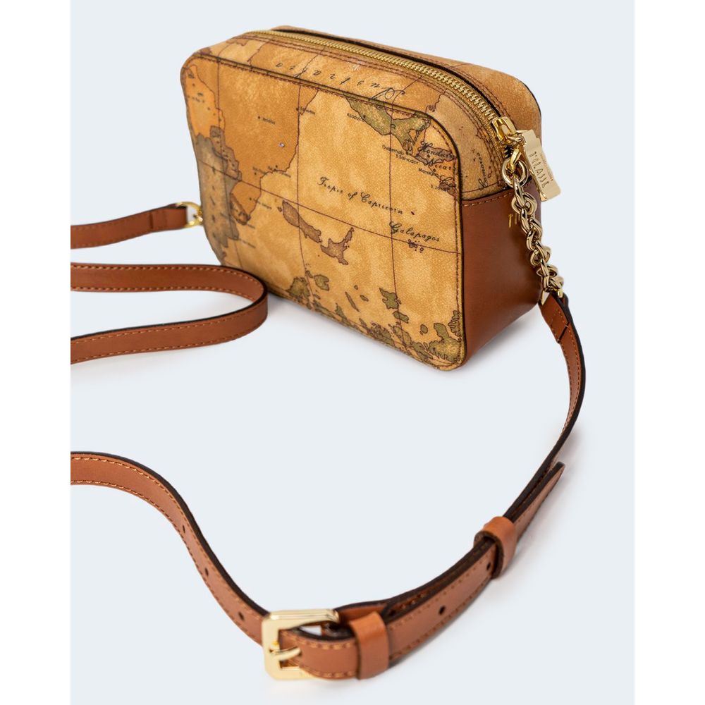 Borsa a mano Alviero Martini Prima Classe in cotone beige
