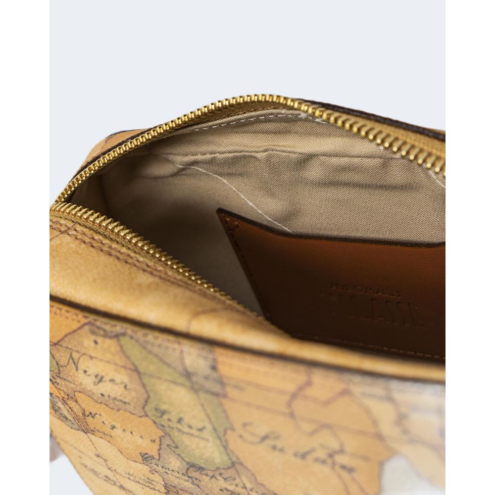 Borsa a mano Alviero Martini Prima Classe in cotone beige
