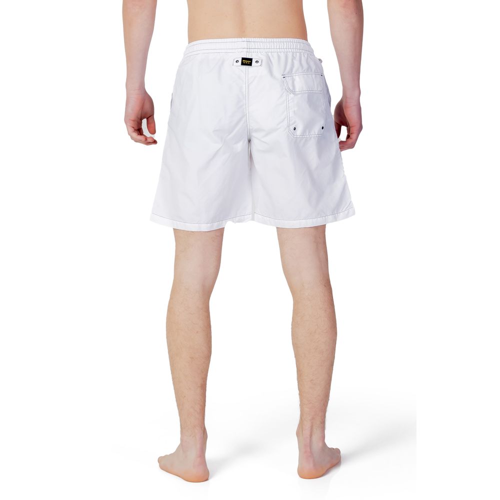 Costume da bagno Blauer in poliestere bianco