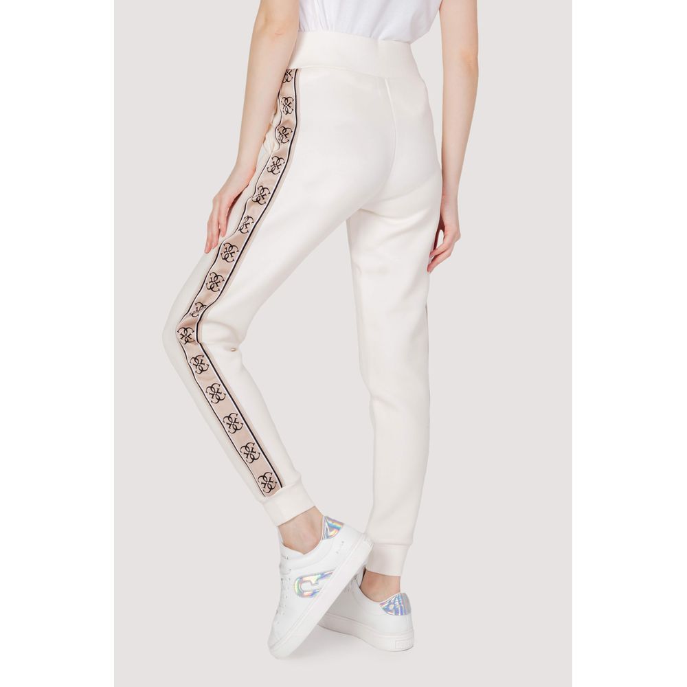 Guess Active Cream Jeans e pantaloni in cotone