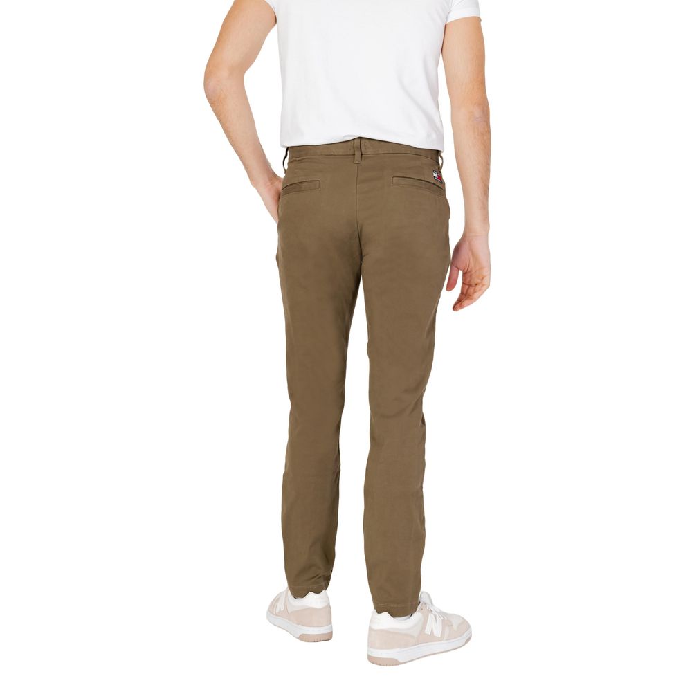 Tommy Hilfiger Jeans Jeans e pantaloni in cotone biologico verde