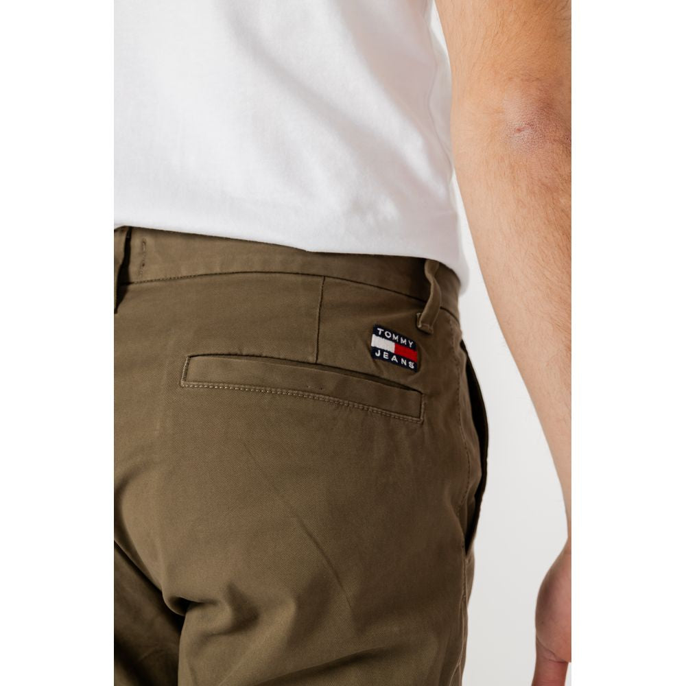 Tommy Hilfiger Jeans Jeans e pantaloni in cotone biologico verde